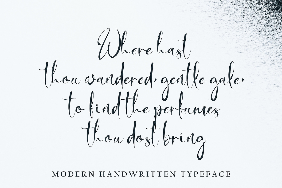 Fisrt Authentic, a Handwritten Font by pineungtype (Photo 3 of 5)