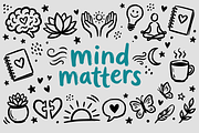 Mental Health & Wellness Doodle, a Healthcare Illustration by Huza Studio (Thumbnail 9 of 10)