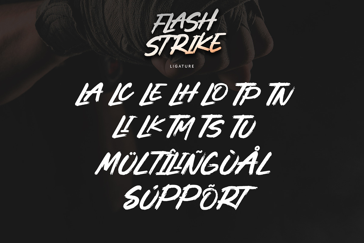 Flashstrike, a Handwritten Font by Letterara (Photo 8 of 9)