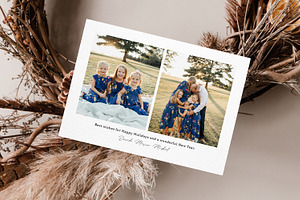 Christmas Card Template CD227