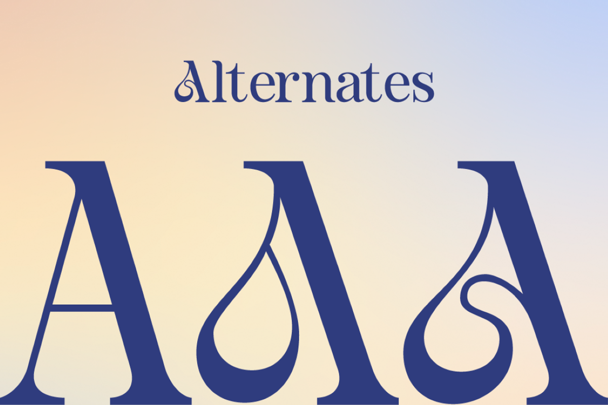 Alurane Elegant Display Serif Font, a Serif Font by Rasio Studio (Photo 4 of 10)