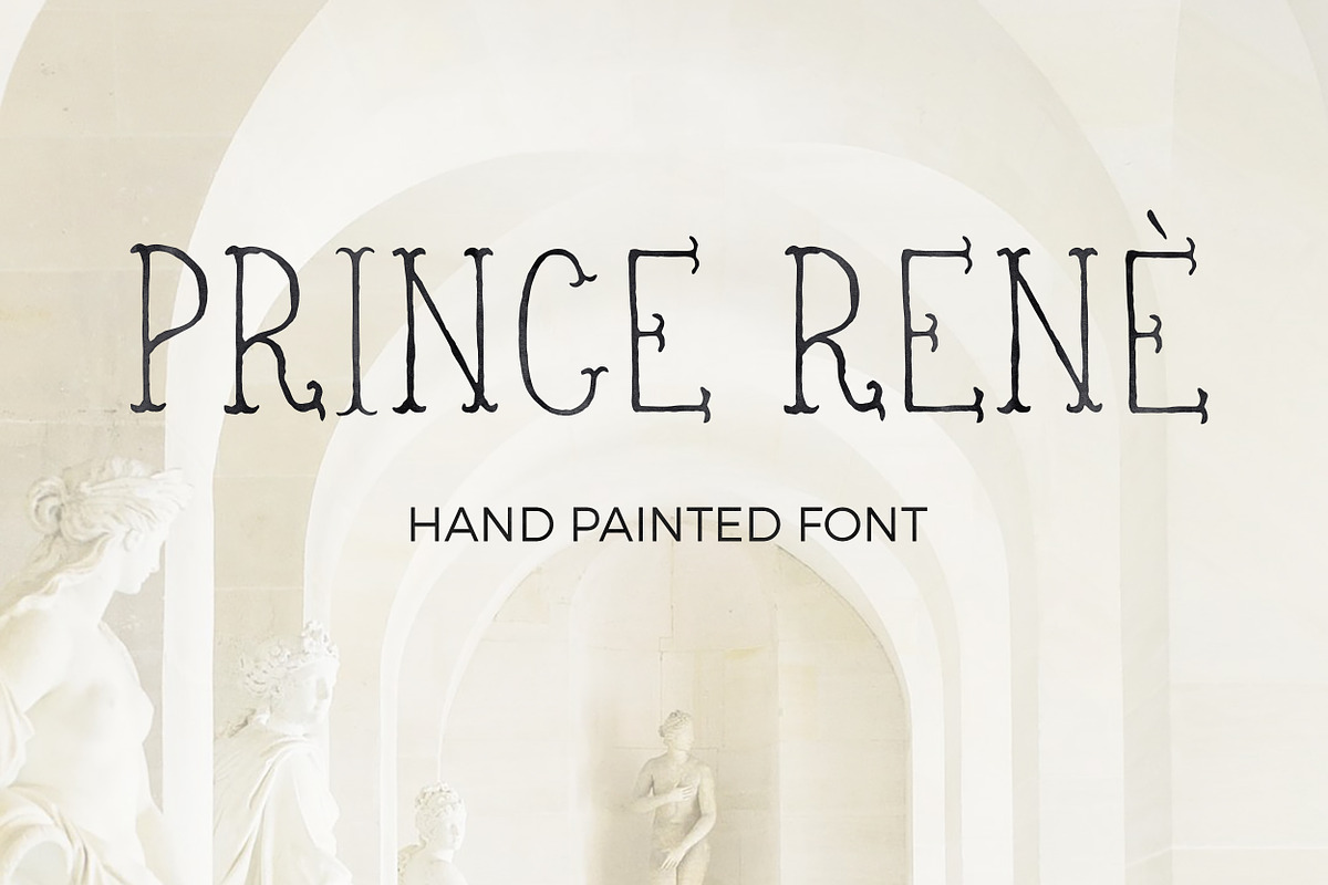 Prince Rene Monogram Serif Font