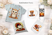 Autumn Watercolor Clipart Bundle, an Illustration by Artnoy (Thumbnail 6 of 8)