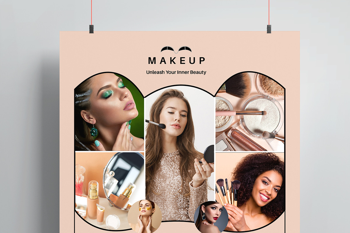 Makeup Flyer Template, a Flyer Template by MightyDesign (Photo 2 of 8)
