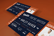 Graduation Invitation Ticket, an Invitation Template by Aarley Kaiven (Thumbnail 2 of 4)