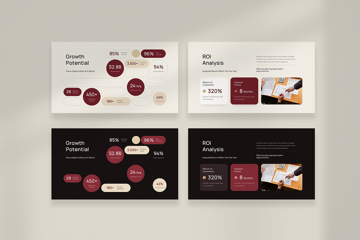 Sales Pitch Deck Google Slides, a Presentation Template by New Coral Design (Photo 4 of 6)