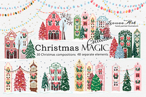 Christmas Magic Clip Art Collection