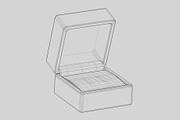 Jewelry Box 3d model, an Object 3D Model by fahad121 (Thumbnail 4 of 5)