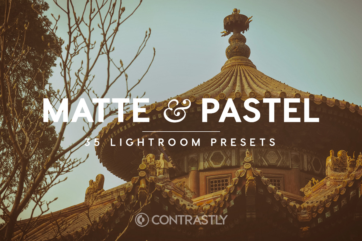 Matte & Pastel Lightroom Presets, an Action Add-On by Contrastly Shop (Photo 1 of 5)
