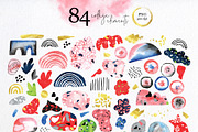 Collage TERRAZZO. Abstract DIY, an Object Graphic by Julie&Taily (Thumbnail 2 of 10)