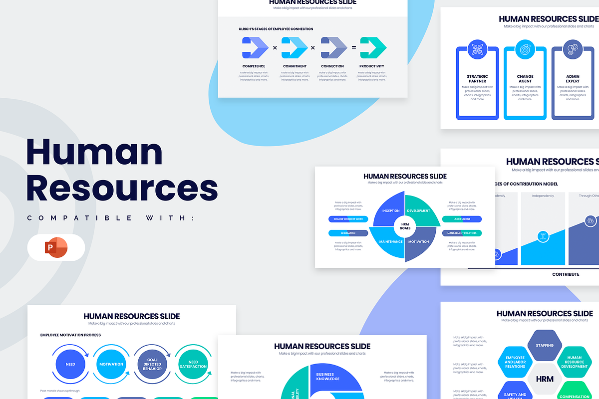Human Resources Powerpoint Templates, a Presentation Template by Slidesmash (Photo 1 of 4)