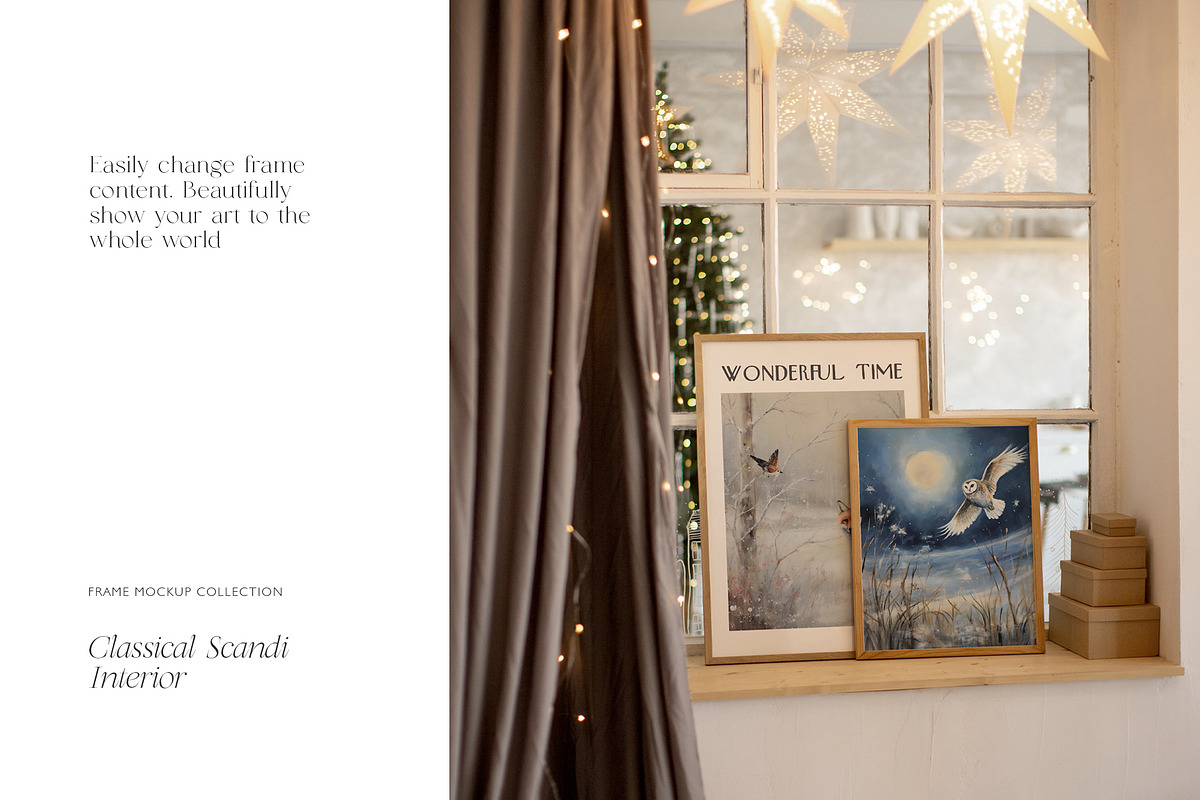 MERRY & BRIGHT Christmas Mockups, a Household Mockup by The Bambi Collective (Photo 6 of 17)