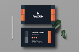 Modern Business Card Template, a Business Card Template by MightyDesign