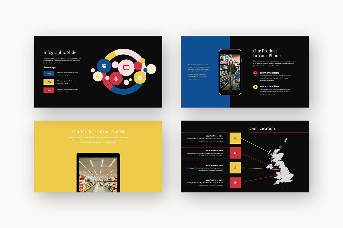 Uhar : Grocery Store Google Slides, a Presentation Template by Punkl Camp (Photo 10 of 16)