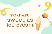 Happy Days - Handmade Cutout Font, a Sans Serif Font by HipFonts (Thumbnail 7 of 9)