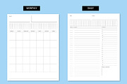 Minimal Bullet Journal Printable, a Stationery Template by Bella+Sophia Creative (Thumbnail 2 of 5)