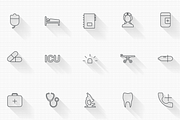 Medical/Heath iconset, an Outline Icon by Saif71 - Shop (Thumbnail 5 of 5)