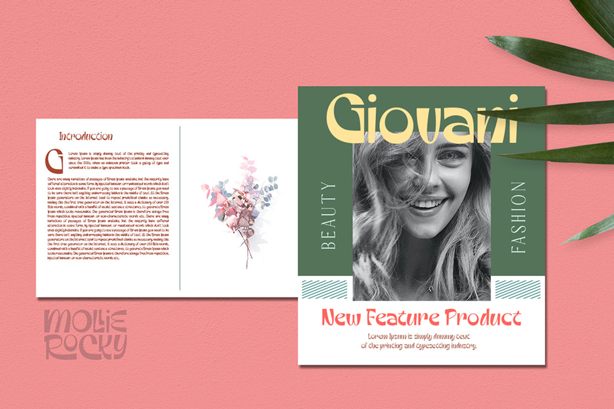 Mollie Rocky, a Font by madeDeduk (Photo 8 of 12)