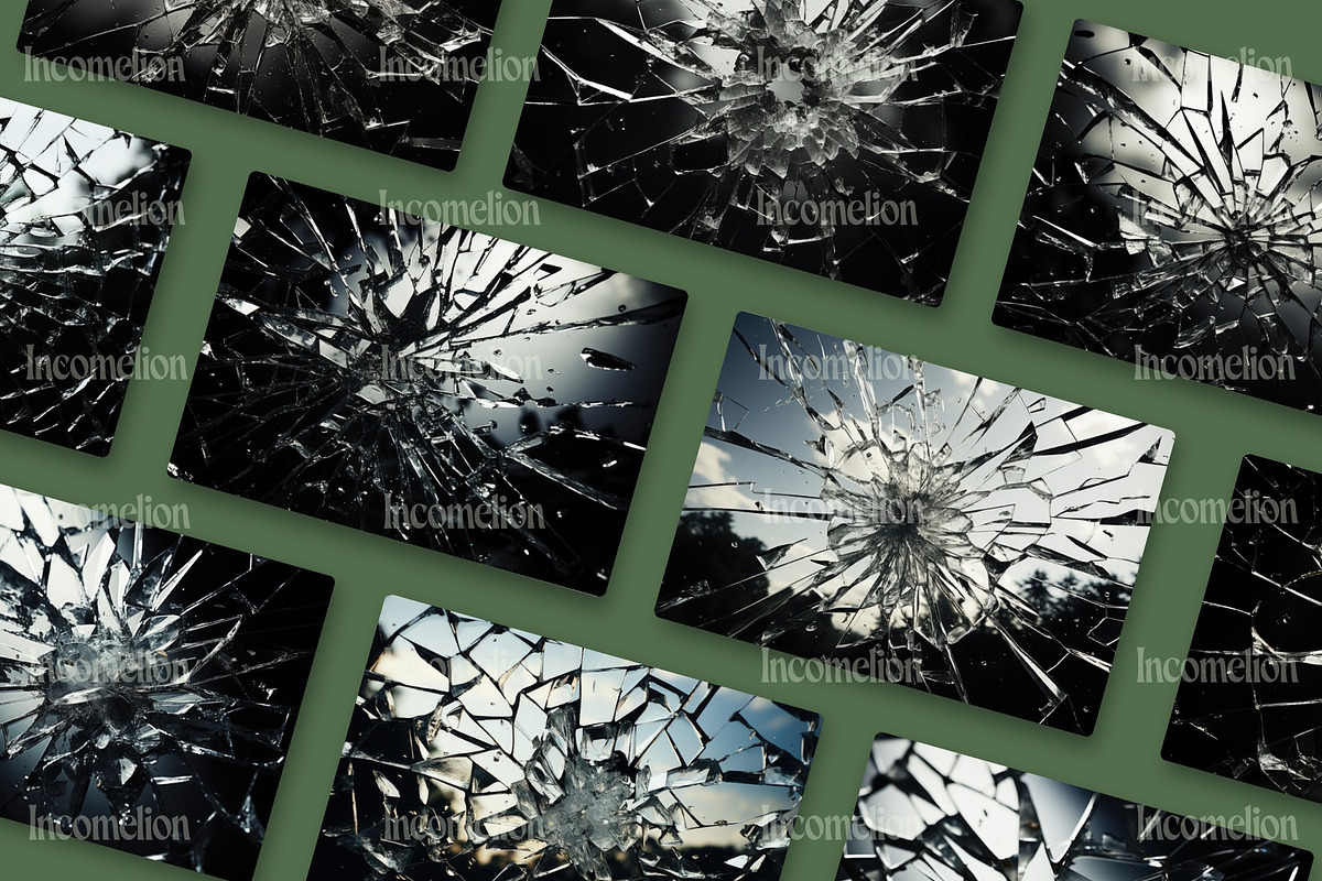 18 Shattered Glass Backgrounds, a Background Photo by Incomelion (Photo 3 of 6)
