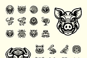 Animals and Birds Glyph Icon Set, a Solid Icon by Creative Stall (Thumbnail 8 of 8)