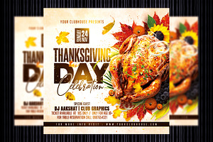 Thanksgiving Flyer Template