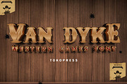 Van Dyke - Western Font, a Serif Font by TokoPress (Thumbnail 1 of 10)