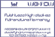 MirrorTech font, a Font by weknow (Thumbnail 2 of 8)