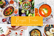 10 BRIGHT FOOD LIGHTROOM PRESETS, an Action Add-On by Emma Kate Creative (Thumbnail 1 of 10)