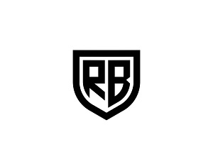 RB Logo Design Vector Template