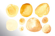 Watercolor blobs, a Texture Illustration by Daria Ustiugova (Thumbnail 3 of 9)