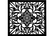 Vintage Ornamental Panel Frame, a Decorative Illustration by Designer_Momina (Thumbnail 2 of 21)