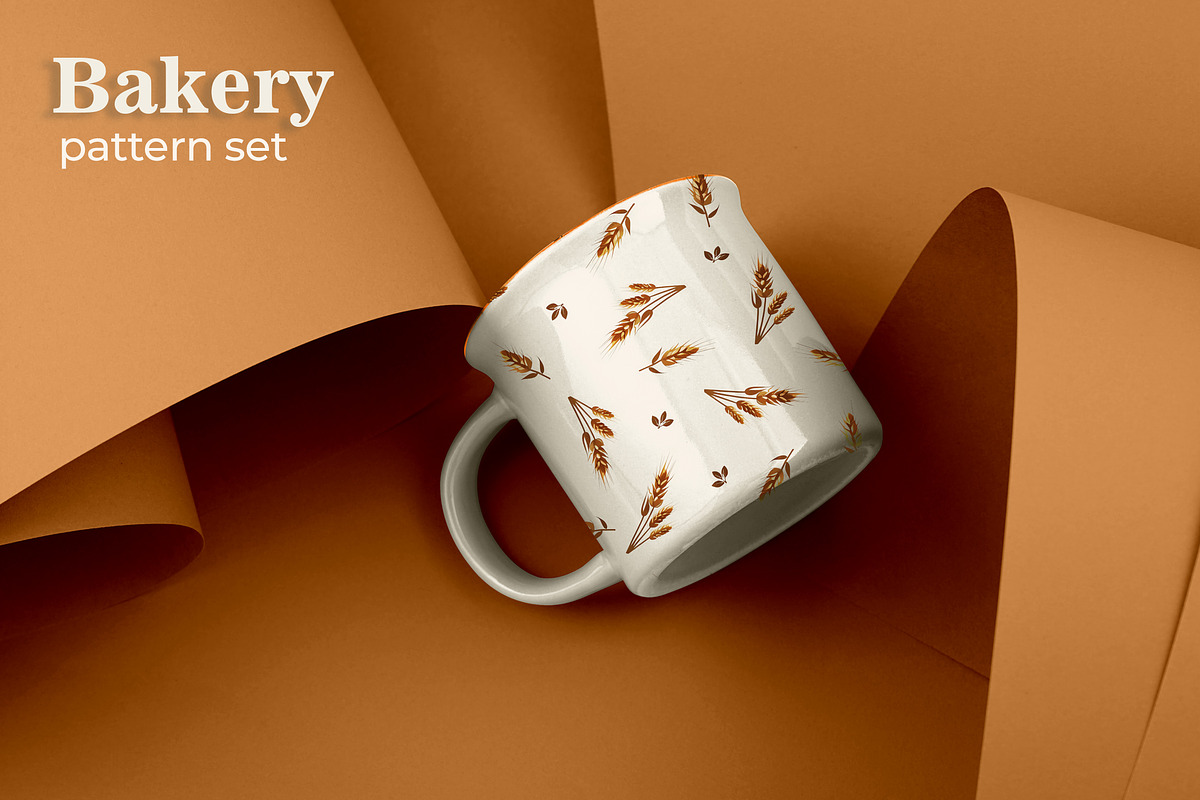 Pattern set Bakery, a Pattern Graphic by L- design studio (Photo 6 of 6)