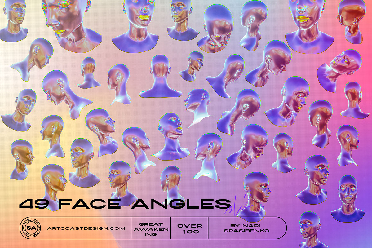 AWAKENING 3D Objects & Poster, a Wallpaper Graphic by nadispasibenko (Photo 10 of 16)