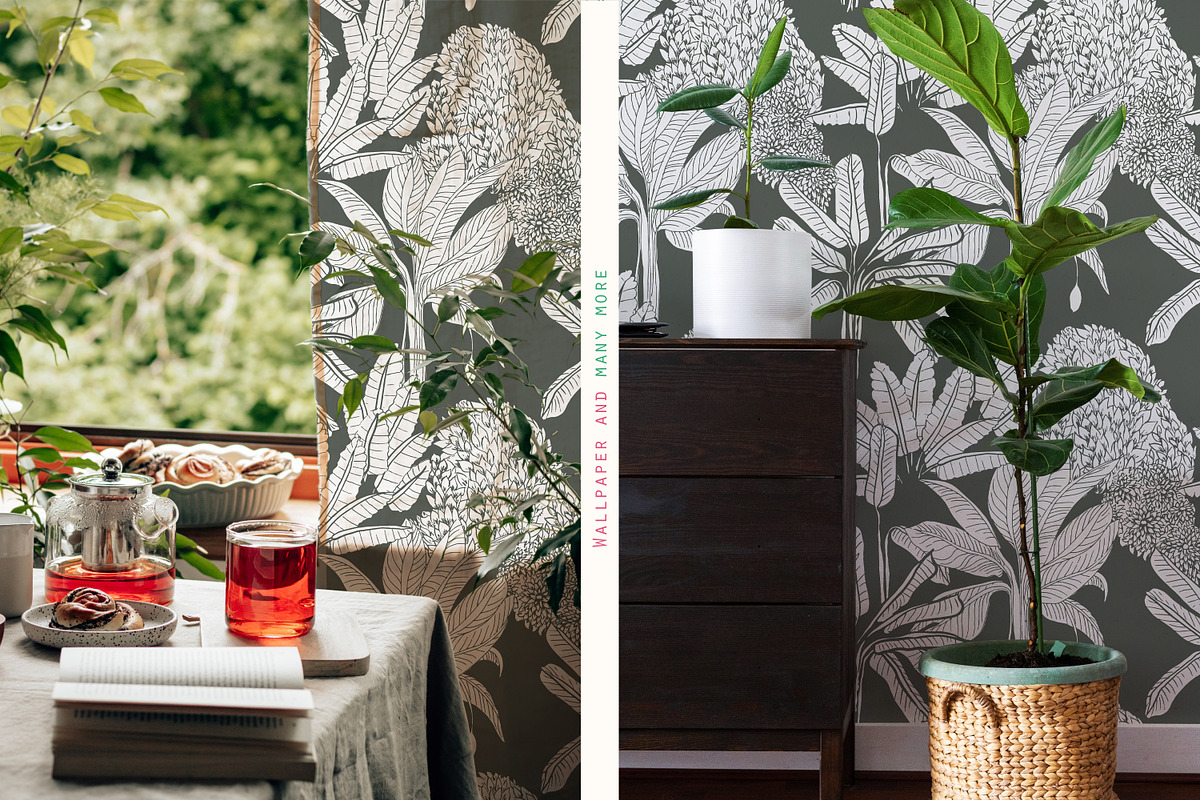 Rajastan Jungle. Seamless Patterns, a Pattern Graphic by Irina Dolgikh (Photo 3 of 15)