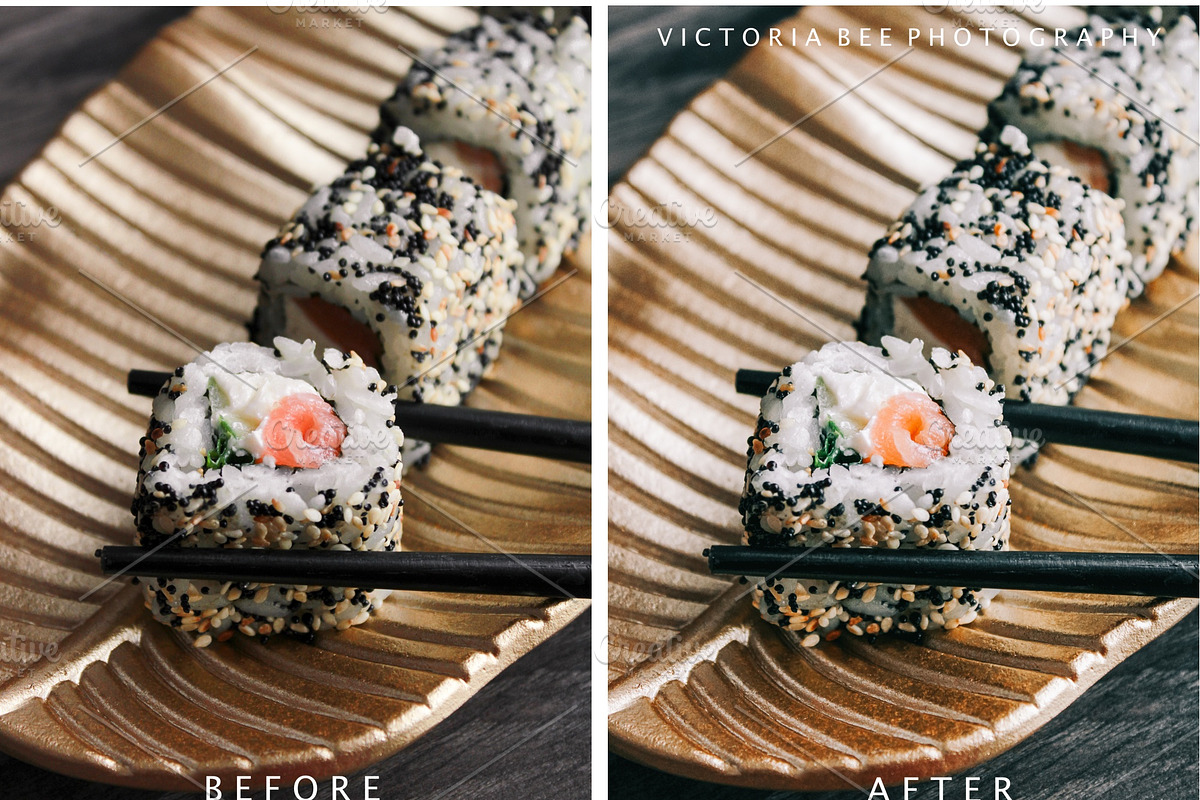 DARK FOOD LIGHTROOM PRESETS, a Preset Add-On by Victoria Bee Presets (Photo 16 of 17)