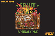 Fruits Escaping an Attack, a Branding & Logo Template by Judsart (Thumbnail 1 of 4)