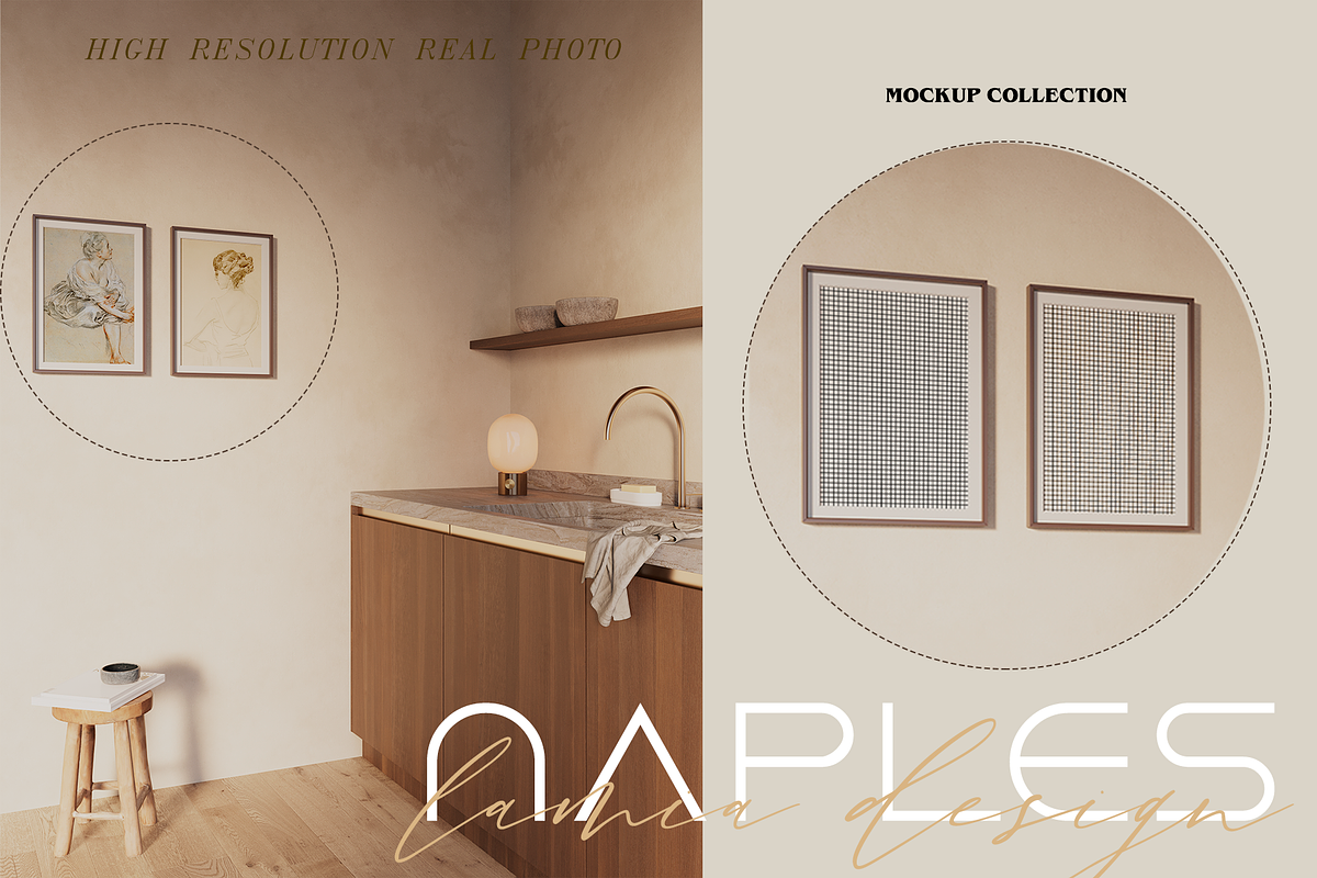 NAPLES Interior & Frame Mock-up, a Household Mockup by LAMIA DESIGN (Photo 6 of 16)