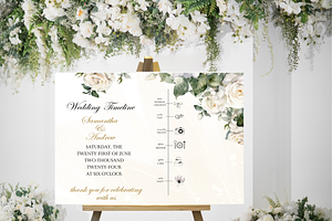 Wedding Invitation Template Editable