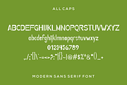 Pagar Bagus modern sans serif font, a Sans Serif Font by alanwarstd (Thumbnail 2 of 5)