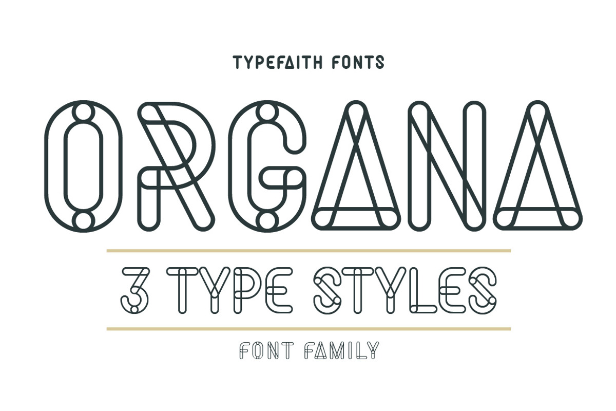 Organa, a Font by TypeFaith Fonts (Photo 11 of 14)