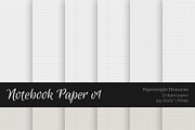 Patterned Paper - Notebook Paper, a Pattern Graphic by Paperweight Memories (Thumbnail 1 of 5)