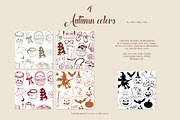 Whimsical Set Autumn Vibes, an Object Illustration by ViktoriyaD (Thumbnail 7 of 22)