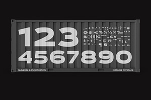 Ramuge Industrial Futuristic Font