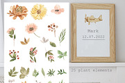 Gender neutral nursery, an Illustration by Love Watercolor Store (Thumbnail 4 of 7)