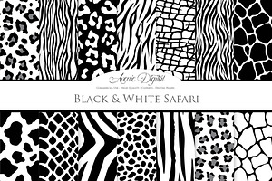 Black And White Animal Prints