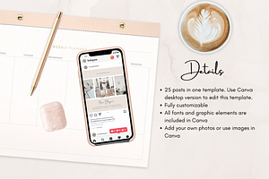 25 Instagram Post Templates