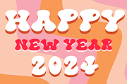 Quick is a retro groovy display font, a Handwritten Font by Brown Cupple (Thumbnail 2 of 6)