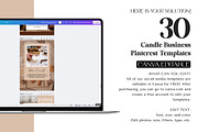 Candle Engagement Pinterest Template, a Social Media Template by Snapybiz (Thumbnail 4 of 10)