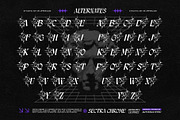 Sectra Chrome Typeface, a Blackletter Font by alit design (Thumbnail 14 of 17)