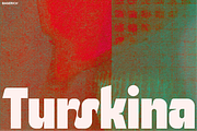 Turskina, a Sans Serif Font by Bagerich Type Foundry (Thumbnail 1 of 11)